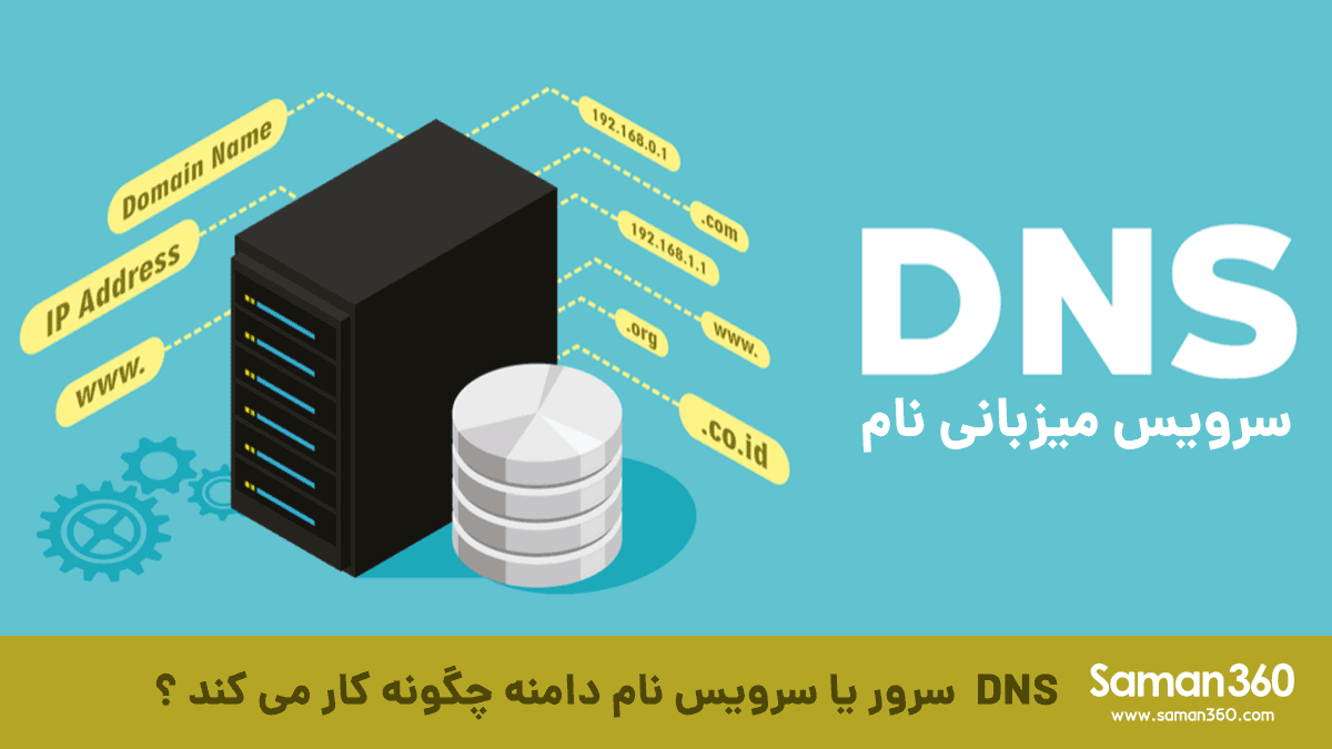 Dns سرور یا سرویس نام دامنه چگونه کار می کند؟